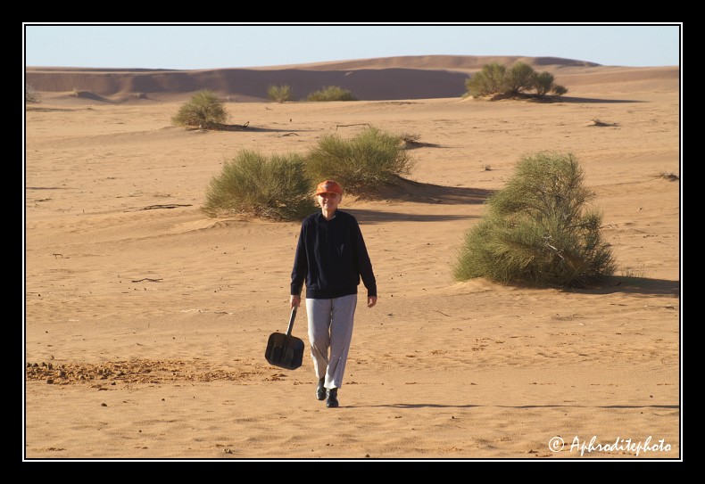 106 Promenade dans les dunes et derriere les buissons